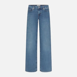 FRAME Low Rise Le Slim Palazzo In Gossamer
