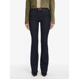 FRAME The Reboot Super Stretch High Rise Bootcut In Rinse