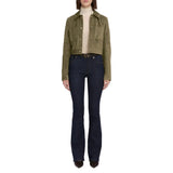 FRAME The Reboot Super Stretch High Rise Bootcut In Rinse