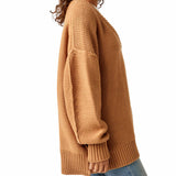 Free People Alli V-Neck Sweater