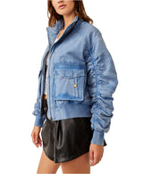 Free People We The Free Flying High Bomber Jacket