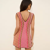 Free People Amalfi Twist Mini In Pink Pop