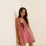 Free People Amalfi Twist Mini In Pink Pop