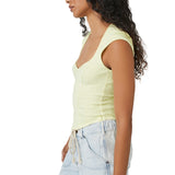 Free People Boss Babe Tank in Lime
