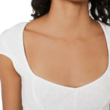 Free People Boss Babe Tank in White
