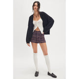 Free People Cool Of The Night Cardi in Black