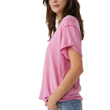 Free People Dylan Tee Aurora Pink