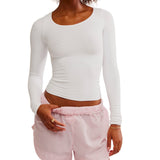 Free People Intimately Love Letter Long Sleeve In White
