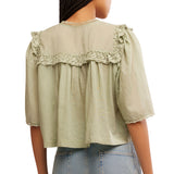 Free People Luna Top In Mermaids Tail