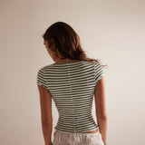Free People Most Wanted Striped Cardi