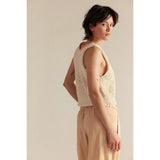 Free People Sicily Shell Sweater In Ivory Combo