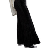 Free People Star Sign Velvet Pants In Black