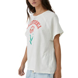 Free People State Flower Tee Ivory