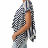 Free People Striped Angel Tee