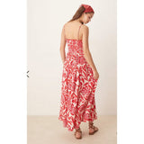 Free People Sweet Nothings Midi Dress In Red