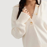 Free People Trading Up Polo In Ivory
