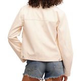 Free People We The Free Blair Vegan Suede Jacket In Sea salt