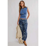 Free People We The Free Ever Had Tee in Indigo Blue