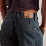 Free People We The Free Good Luck Mid-Rise Barrel Jeans In Lost In The Desert