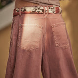 Free People We The Free Good Luck Mid-Rise Barrel Jeans In Sunsetter