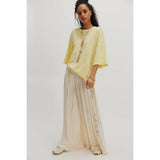 Free People We The Free Perfect Oversized Tee In Sunny Shine