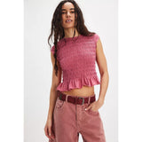 Free People We The Free Sylvie Tee In Rose