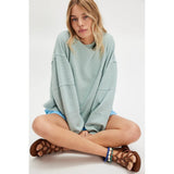 Free People We The Free Total Eclipse Tee in Polar Fog