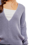 We The Free Into You Pullover In Blue Granite
