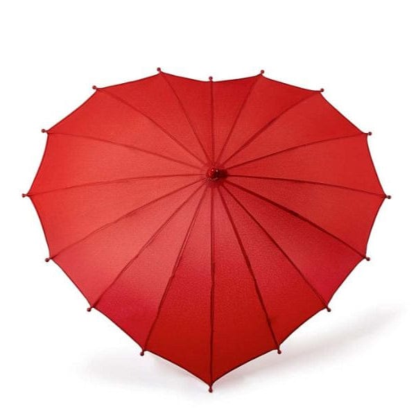 Fulton Junior Little Red Heart Love Umbrella