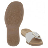 Gabor Buckle Slider in Panna