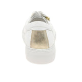 Gabor Gold Zip Trainer White
