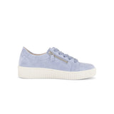 Gabor Wisdom Ladies Trainers in Sky Suede