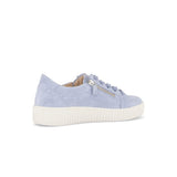 Gabor Wisdom Ladies Trainers in Sky Suede