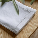 Gallery Direct Classic Napkin 4pk In White