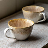 Gallery Direct Reactive Organic Mug In Camel, 4pk