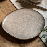 Gallery Direct Speckle Glaze Dinner Plate 4pk In Oatmeal
