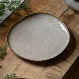 Gallery Direct Speckle Glaze Side Plate 4pk In Oatmeal