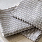Gallery Direct Woven Striped Napkin 4 pk In Grey