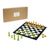 Games Room - Chess & Checkers, Orange Green Edition Game