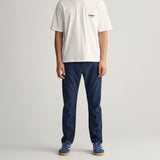 GANT Regular Fit Cotton Linen Jeans