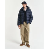 Gant Active Cloud Jacket In Evening Blue