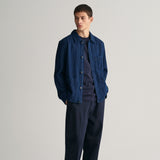 GANT Arch Script Graphic T-Shirt in Evening Blue