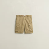 GANT Classic Cargo Shorts In Dark Khaki