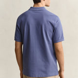 GANT Classic Regular Polo Shirt In Blue Horizon