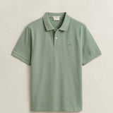 GANT Classic Regular Polo Shirt In Surplus Mint