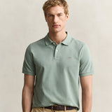 GANT Classic Regular Polo Shirt In Surplus Mint