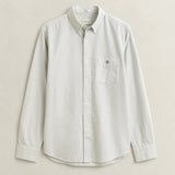 GANT Classic Regular Striped Oxford Shirt In Surplus Mint