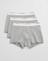 GANT Core Trunk 3-pack In Light Grey Melange