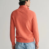 GANT Cottom Flamme Crew-Neck In Sunset Pink