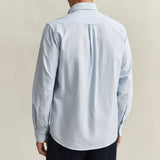GANT Dobby Classic Oxford Shirt In Sky Blue